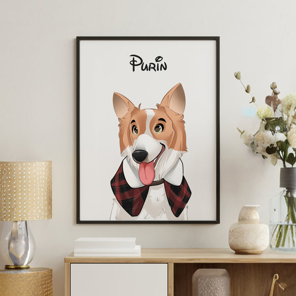 PetsPortrait Disney Cartoon Huisdieren Portret