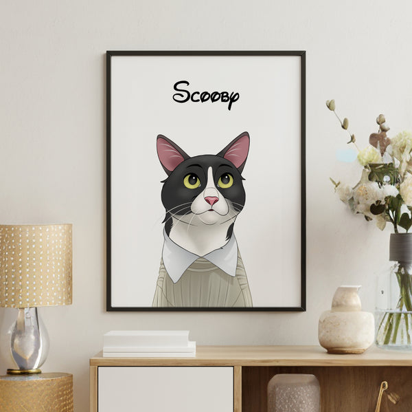 PetsPortrait Disney Cartoon Huisdieren Portret