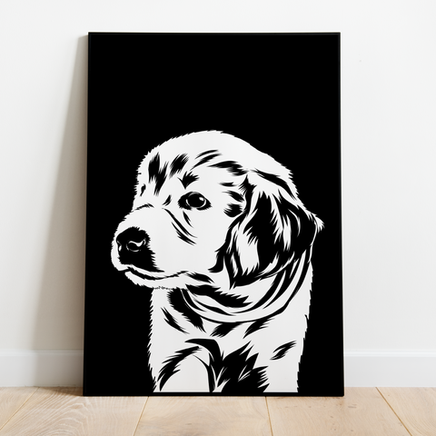 PetsPortrait Silhouette Huisdieren Portret