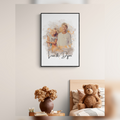 PetsPortrait Waterverf Familie & Kids Portret