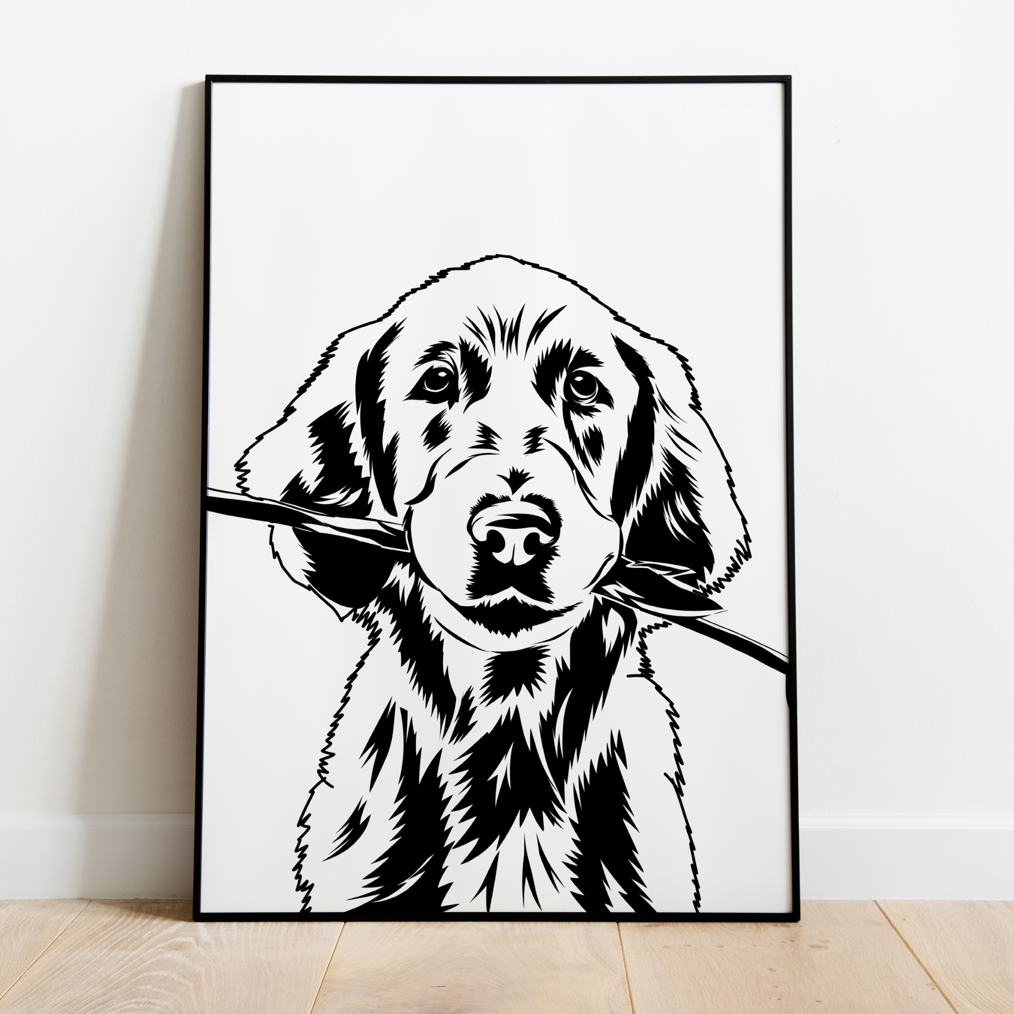 PetsPortrait Silhouette Huisdieren Portret