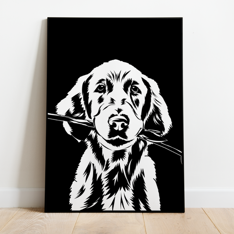 PetsPortrait Silhouette Huisdieren Portret