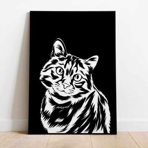 PetsPortrait Silhouette Huisdieren Portret