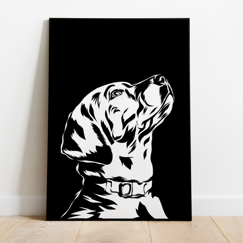 PetsPortrait Silhouette Huisdieren Portret
