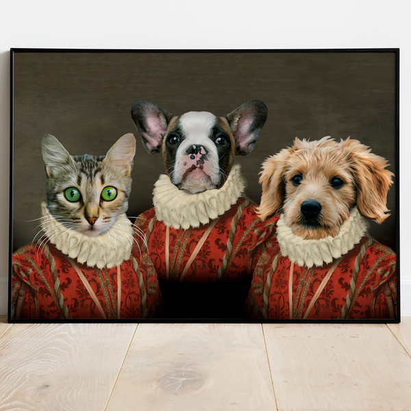 De Majesteit - Renaissance Huisdieren Portret